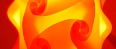 Kerzenform-Orange